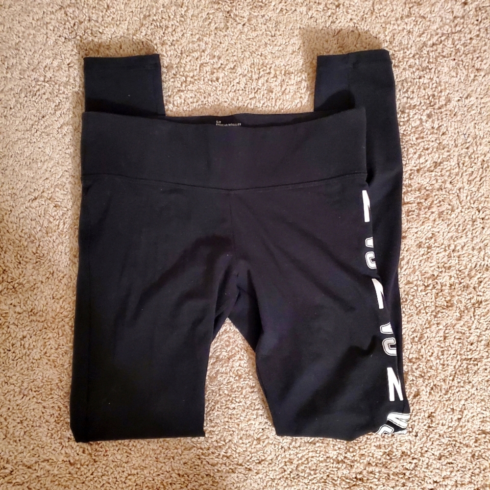 Victoria's Secret Black Women's Leggings Size Small - Picture 1 of 6